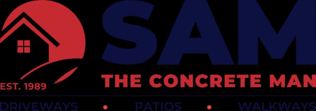 Number 3 Concrete Contractor Company Logo for Sam The Concrete Man Tulsa